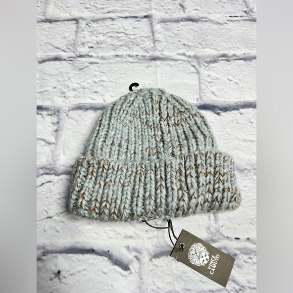 Vince Camuto Accessories - Vince camuto gray chunky knit beanie hat new